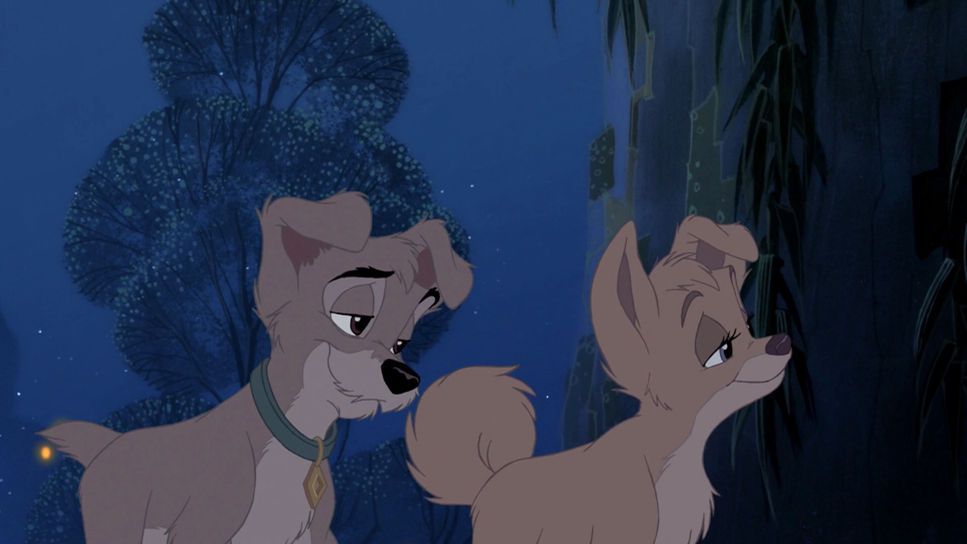 Lady And The Tramp 2 Scamp x Angel Blank Meme Template