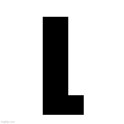 Letters | L | image tagged in letters | made w/ Imgflip meme maker