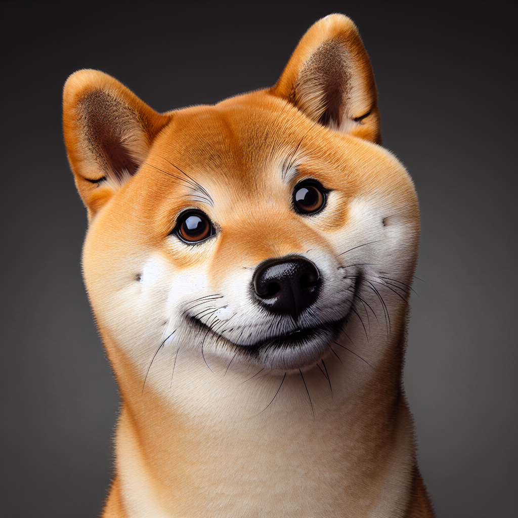High Quality Una foto del famoso perrito Shiba Inu, "Doge", con su expresión Blank Meme Template