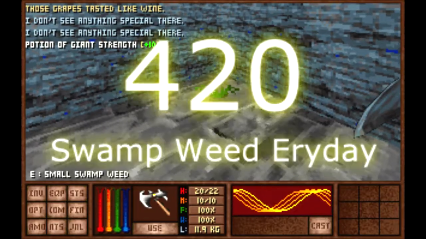 Amulets and Armor 420 Blank Meme Template