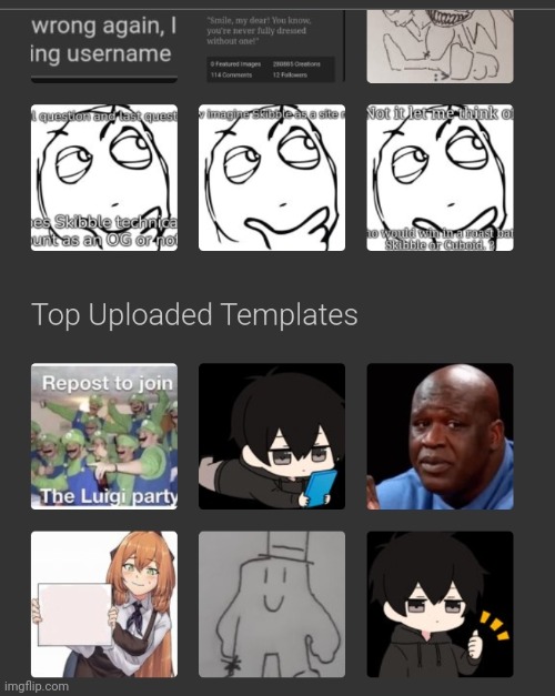 Bro just temp steal (post bellow) (nvm on pc it doesn't show but on mobile yes) | made w/ Imgflip meme maker