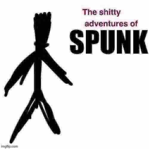 The first SPUNK™️ game | image tagged in spunk | made w/ Imgflip meme maker
