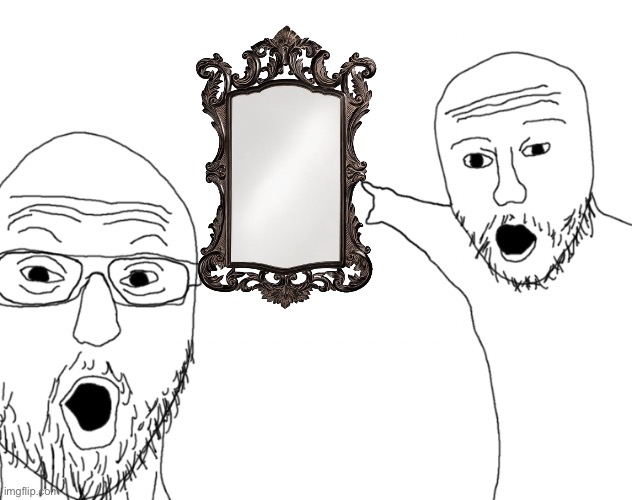 Soyjak Pointing | image tagged in soyjak pointing | made w/ Imgflip meme maker