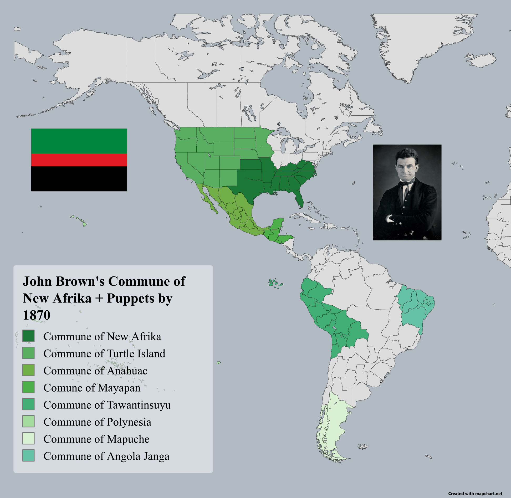 Victoria 3 HoI4 John Brown's Decolonial Americas Blank Meme Template