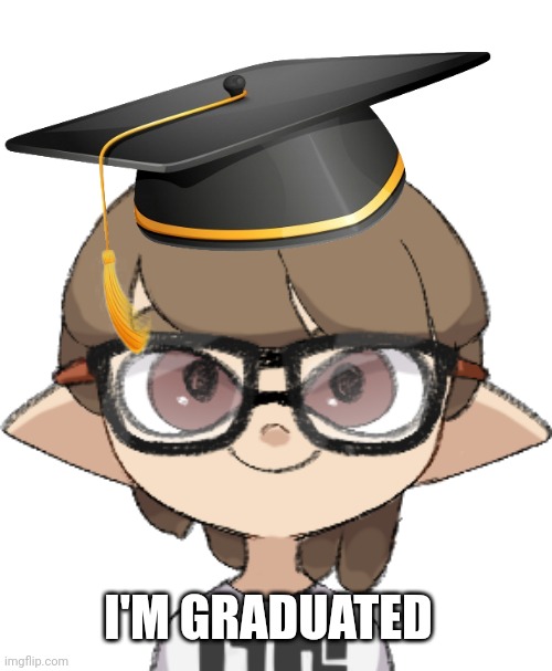Paleo (Happy) | I'M GRADUATED | image tagged in paleo | made w/ Imgflip meme maker