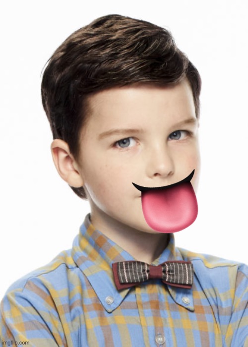 Young Sheldon | ? | image tagged in young sheldon | made w/ Imgflip meme maker