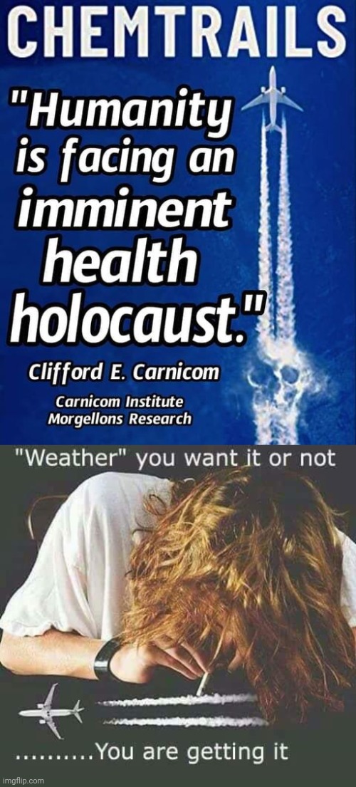 Chemtrails chemical holocaust | image tagged in chemicals,chemtrails,poison ivy | made w/ Imgflip meme maker