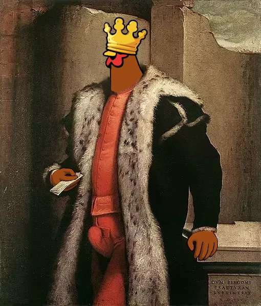 KING COQINU KING Blank Meme Template