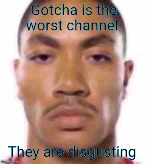 Lmao | Gotcha is the worst channel; They are disgusting | image tagged in lmao | made w/ Imgflip meme maker