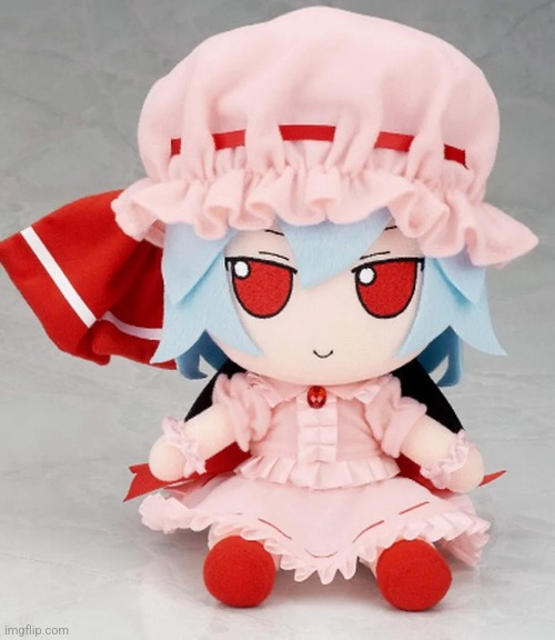 Remilia Fumo | image tagged in remilia fumo | made w/ Imgflip meme maker