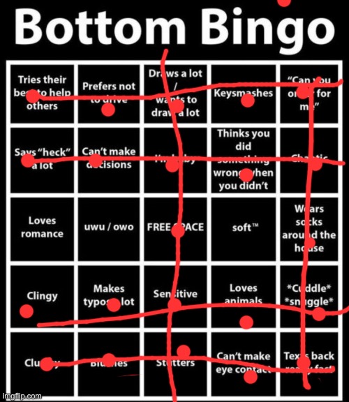 I’m back bitches | image tagged in bottom bingo | made w/ Imgflip meme maker