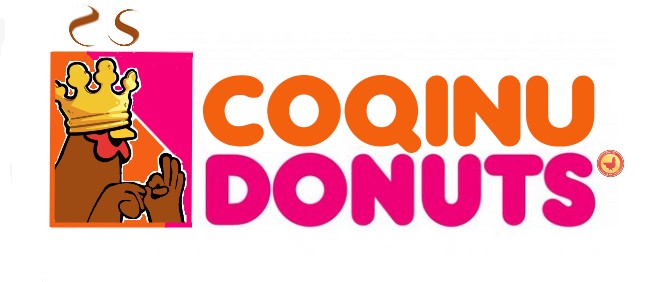 High Quality COQINU donuts Blank Meme Template