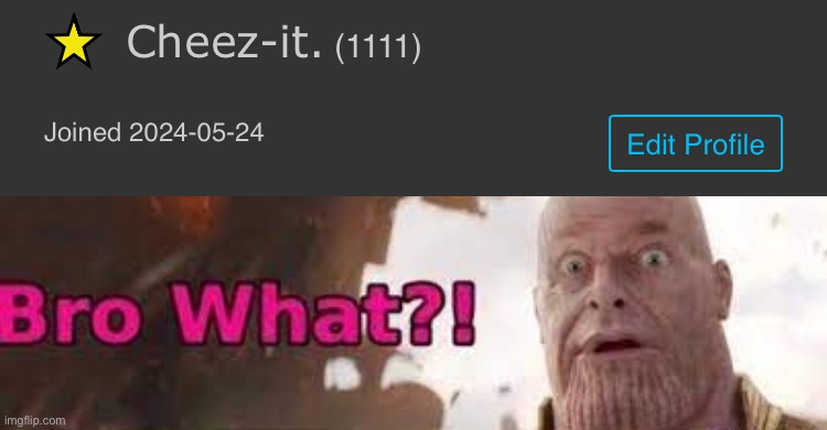 Bro I actually got all four numbers to match | image tagged in thanos - bro what | made w/ Imgflip meme maker