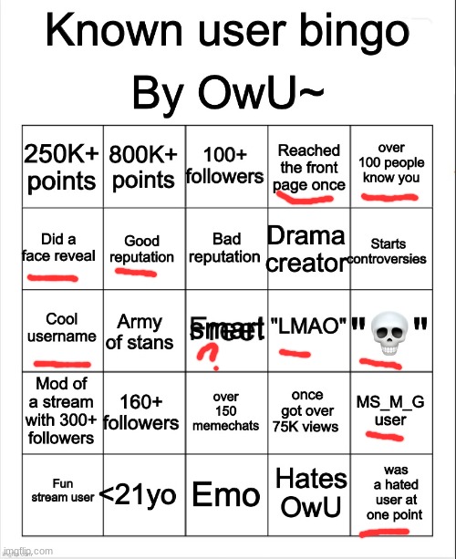 cool stream. be a shame if i lived here | image tagged in stupid bingo by owu re-uploaded by ayden | made w/ Imgflip meme maker