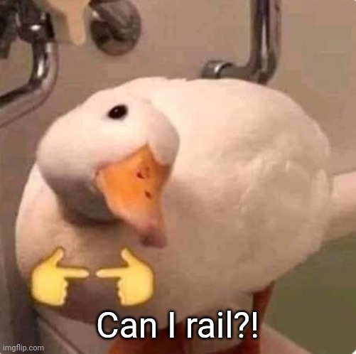 Can I rail?! | made w/ Imgflip meme maker