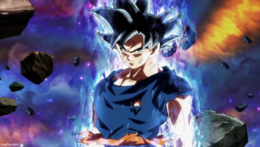 ultra instinct goku | image tagged in ultra instinct goku | made w/ Imgflip meme maker