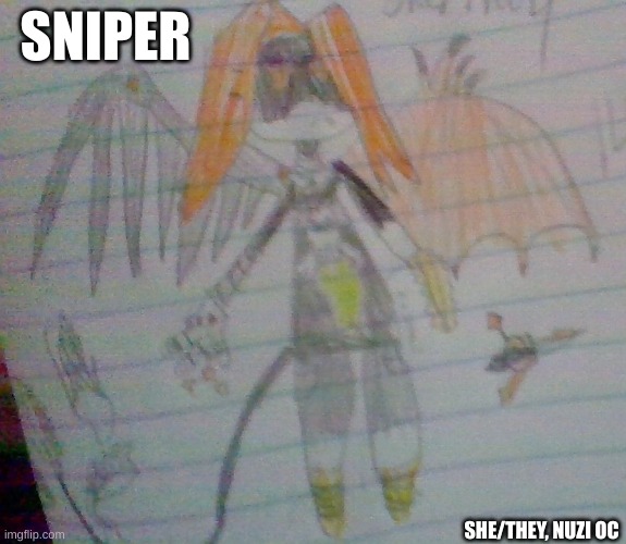 Yes | SNIPER; SHE/THEY, NUZI OC | image tagged in meow | made w/ Imgflip meme maker