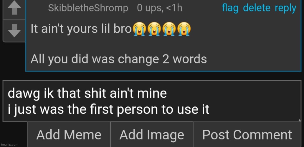 made w/ Imgflip meme maker