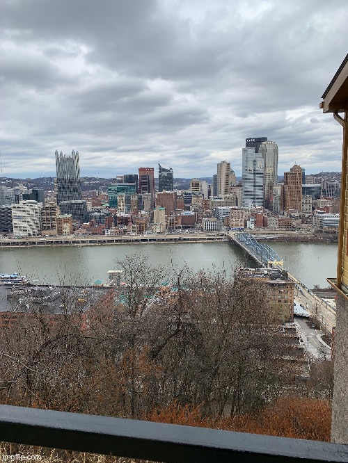 view from mt. washington, pittsburgh | made w/ Imgflip meme maker