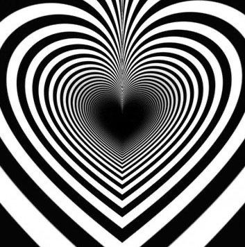 Heart hipnotise Blank Meme Template