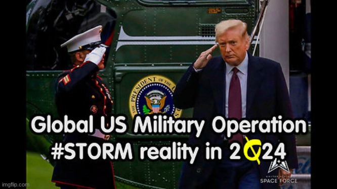 Q+ Trump - War On Crimes Against Humanity! Military Intelligence Operation 2Q24 (Video) 
