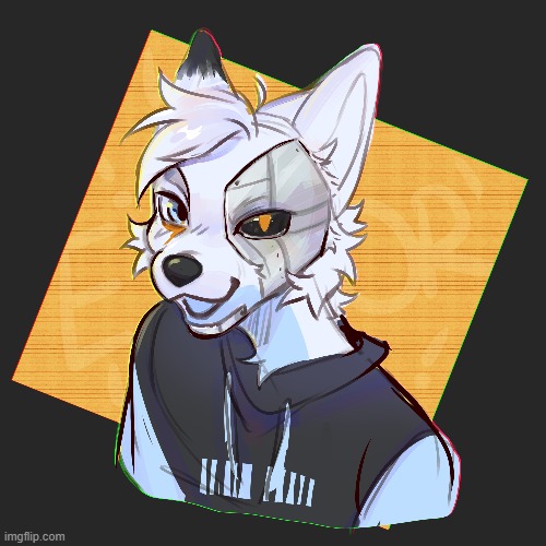 awesome gift art I received by kasscabel! backstory vid in comments! | image tagged in uwu | made w/ Imgflip meme maker