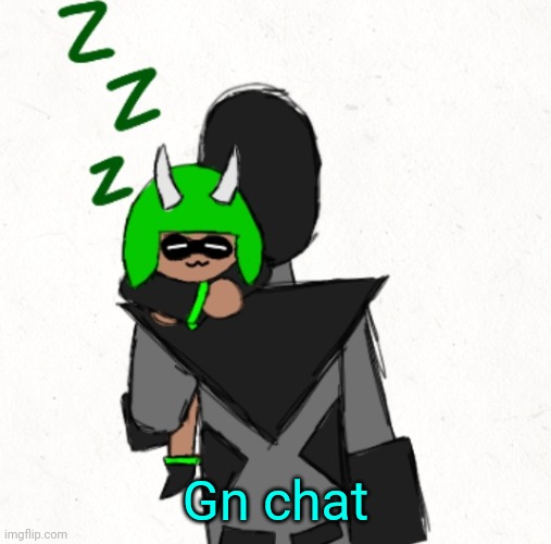 Finished a drawing for shiver but I'm not gonna post it yet just in case he wants me to change something | Gn chat | made w/ Imgflip meme maker