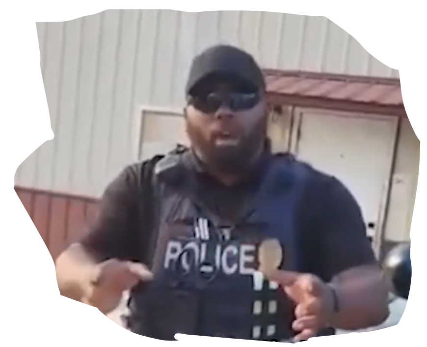 Officer Dog Killer Blank Meme Template