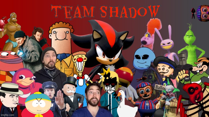 All of Team Shadow 5/26 | made w/ Imgflip meme maker
