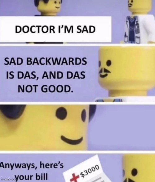 thanks doc *eats carrot* | image tagged in sad,memes,repost | made w/ Imgflip meme maker