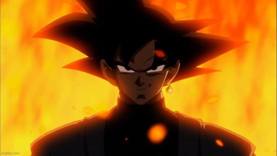 I heard you couldn't beat cancer | image tagged in goku black is a dilf | made w/ Imgflip meme maker