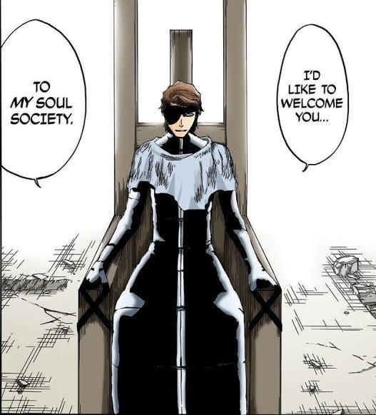 High Quality Sosuke Aizen Blank Meme Template