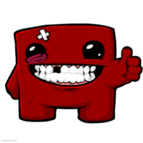 Meat Boy | image tagged in meat boy | made w/ Imgflip meme maker