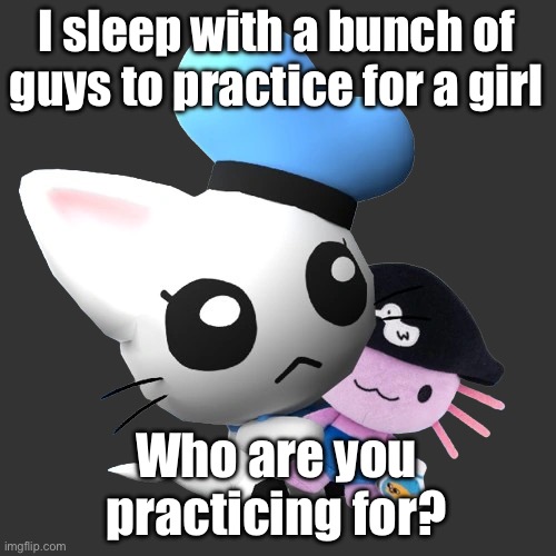 Phin | I sleep with a bunch of guys to practice for a girl; Who are you practicing for? | image tagged in phin | made w/ Imgflip meme maker
