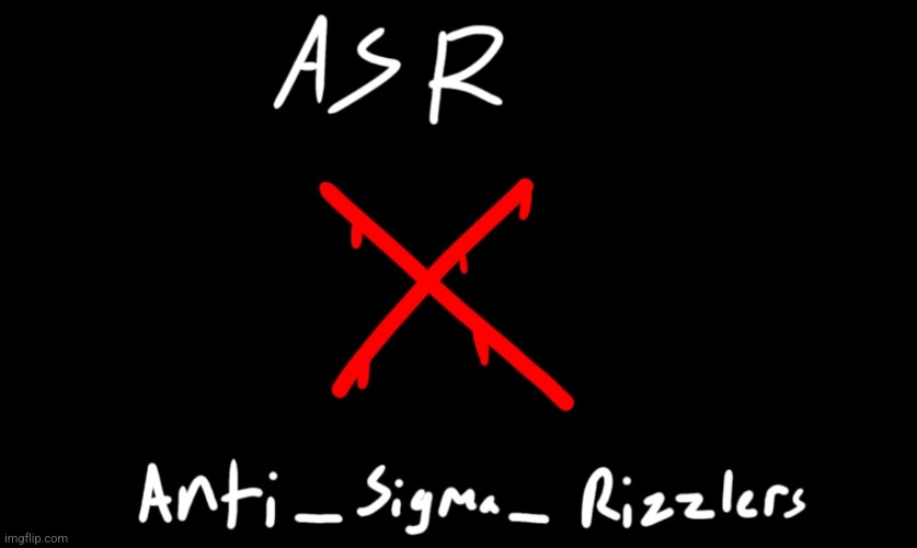 Anti_Sigma_Rizzlers flag 1 showcase (sorry if my writing is bad) | image tagged in flag,anti_sigma_rizzlers | made w/ Imgflip meme maker
