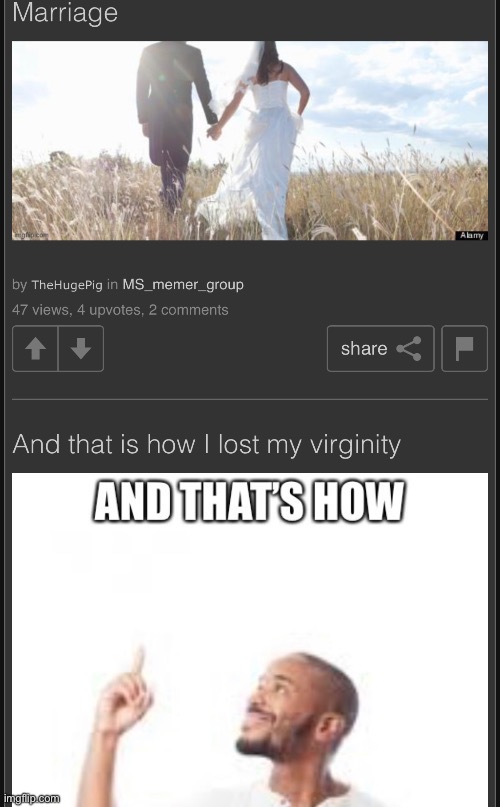 And that’s how- Blank Meme Template