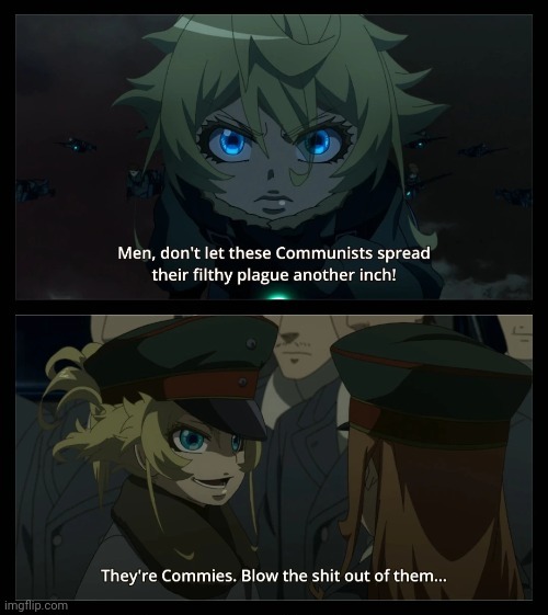 This is why Tanya The Evil is the only anime I like | made w/ Imgflip meme maker
