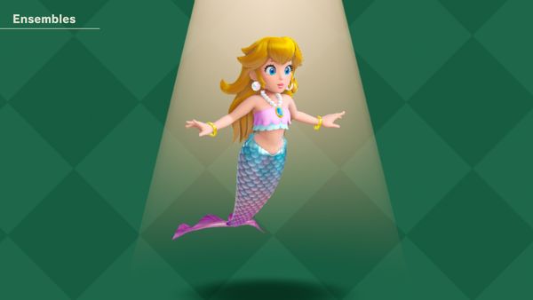 mermaid peach Blank Meme Template