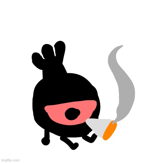 patapon smoking crack | image tagged in patapon smoking crack | made w/ Imgflip meme maker