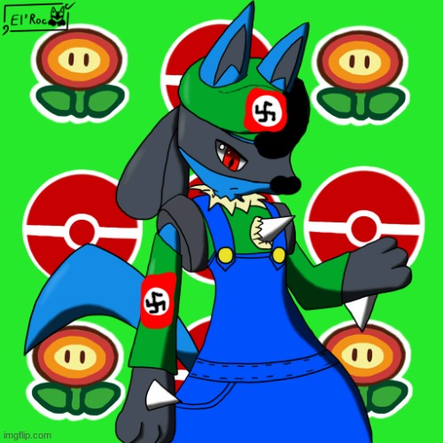 nazi MrLucario Blank Meme Template