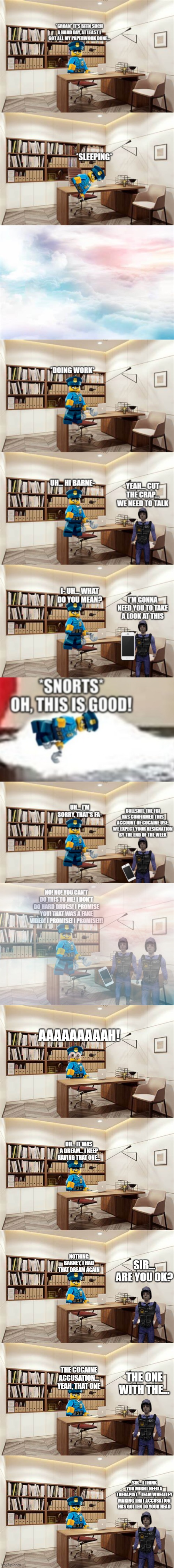 Lego Cop's Nightmare | made w/ Imgflip meme maker