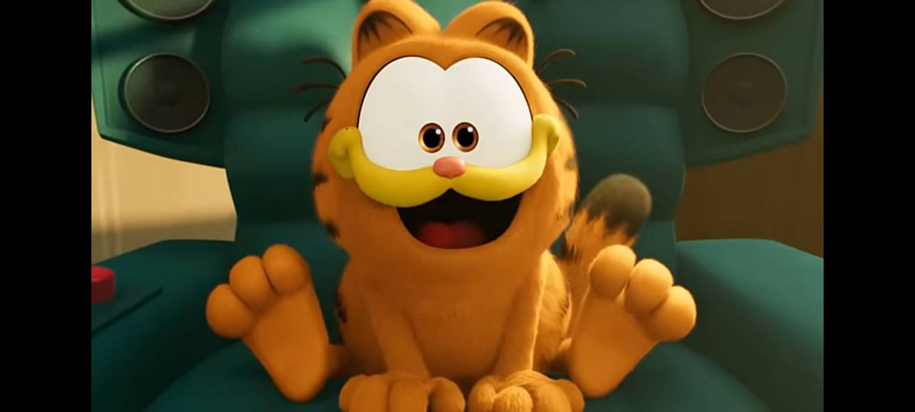 Garfield da movie Blank Meme Template