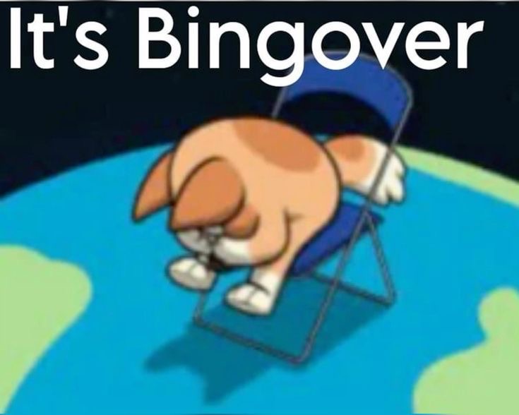 High Quality It’s bingover Blank Meme Template