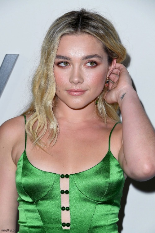 Florence Pugh | image tagged in florence pugh | made w/ Imgflip meme maker
