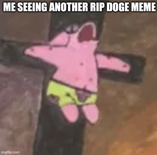 I understand yall miss doge but please i came here to see memes | ME SEEING ANOTHER RIP DOGE MEME | image tagged in fun,stop | made w/ Imgflip meme maker