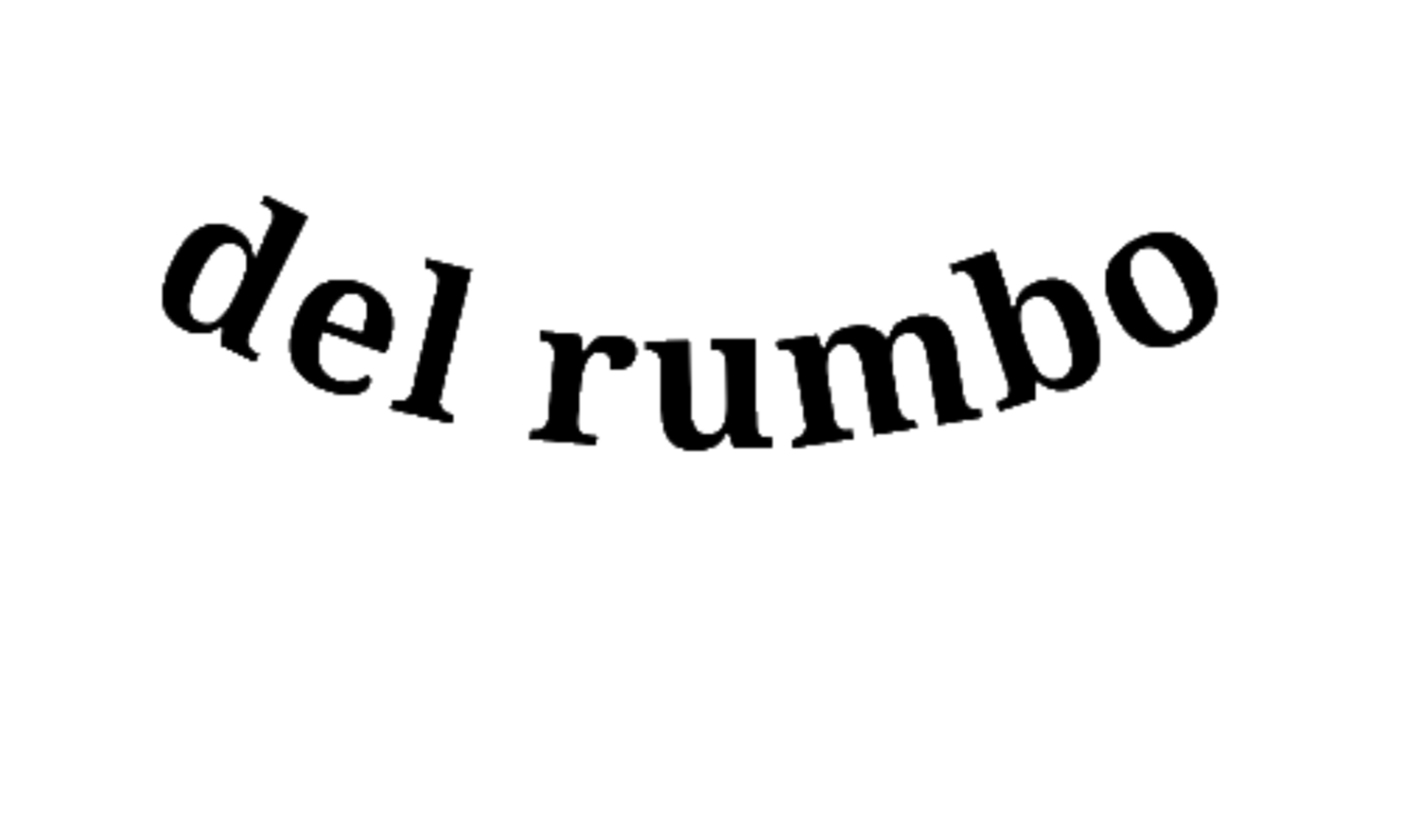 Del rumbo letrero negro Blank Meme Template