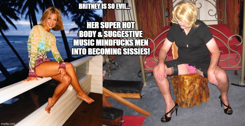 Britney's Bitch! Blank Meme Template