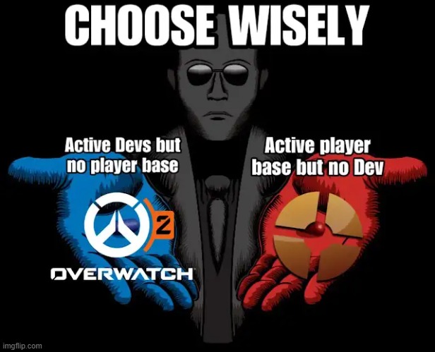 Image tittle | image tagged in team fortress 2,overwatch,you can pick only one choose wisely | made w/ Imgflip meme maker