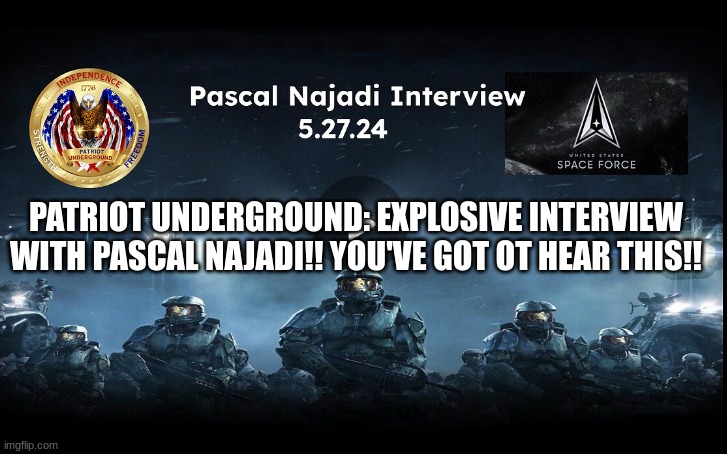 Patriot Underground: Explosive Interview with Pascal Najadi!! You've Got to Hear This!! (Video) 