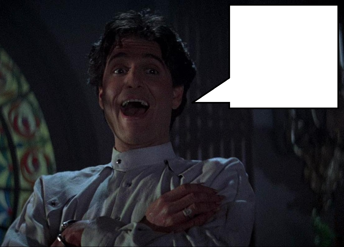 High Quality CHRIS SARANDON Blank Meme Template